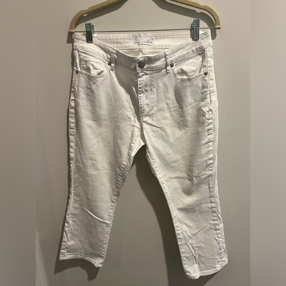 LOFT Jeans by Ann Taylor, Kick Crop Curvy Jeans - Picture 1 of 6